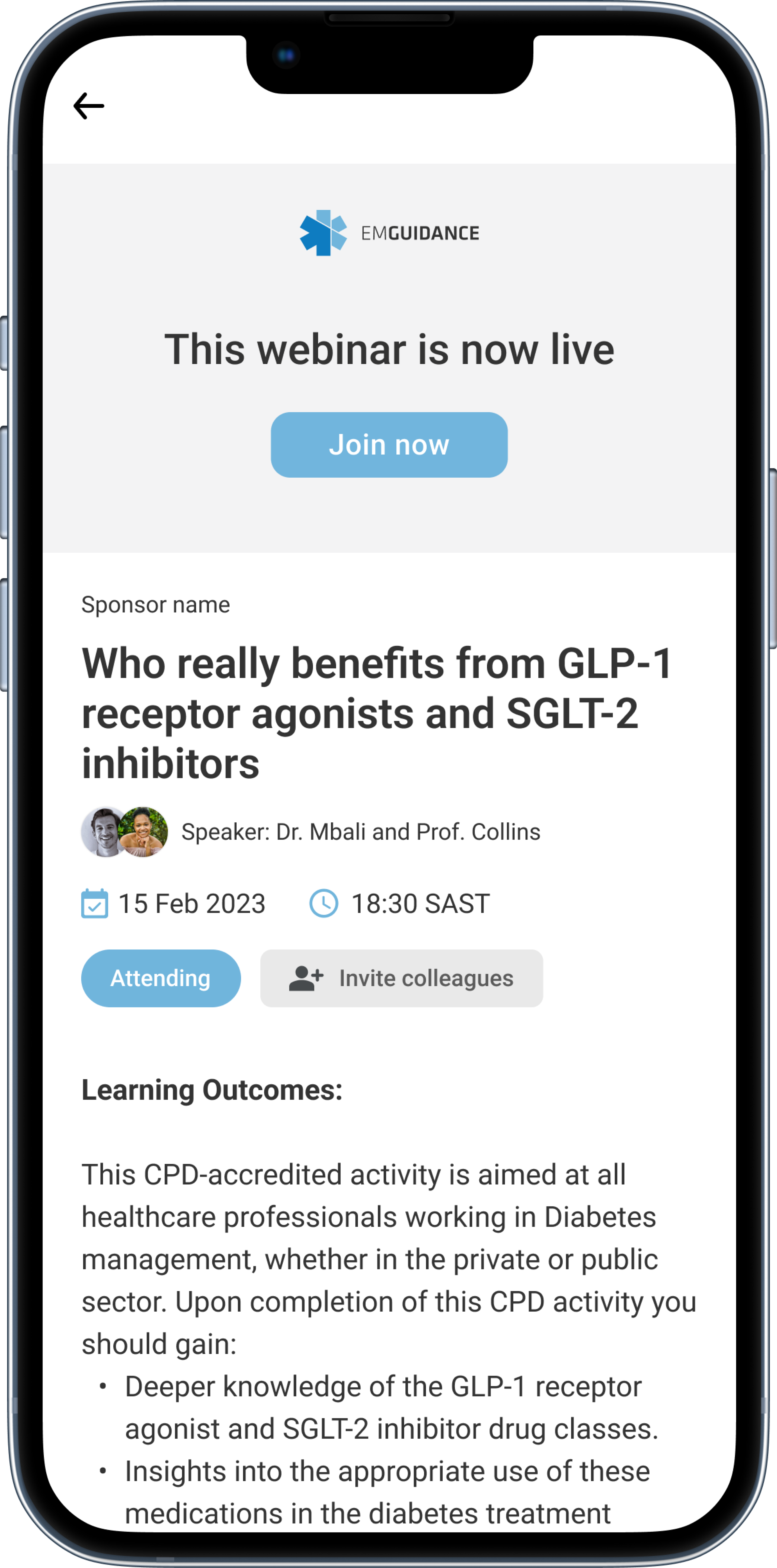 Webinars